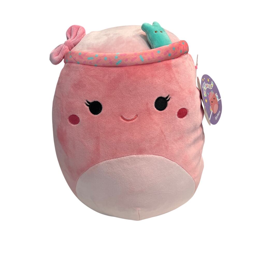 Squishmallows Barbara the Easter Peeps Drink 11"‎ NWT
